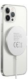 Mayaxess, chargeur MagSafe magnétique 15W pour iPhone 14 Pro Max, blanc