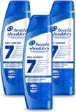 Head & Shoulders Pro-Expert 7 Anti-Roos Shampoo - 250 ml - Voordeelverpakking - 3 stuks
