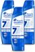 Head & Shoulders Pro-Expert 7 Anti-Roos Shampoo - 250 ml - Voordeelverpakking - 3 stuks