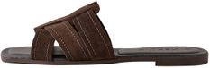 Next Muiltjes 'Forever Comfort' chocoladebruin