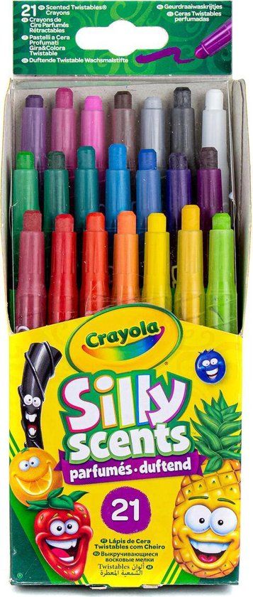 Crayola - Draaibare geurwaskrijtjes - 21 Stuks