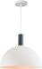 QUVIO Hanglamp retro - Wit - Diameter 36 cm