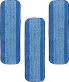 Bona Microfiber Cleaning Pad - Microvezel Reinigingspad - Vervangingsdoek - 42 CM - 500 x Wasbaar - 3 Stuks
