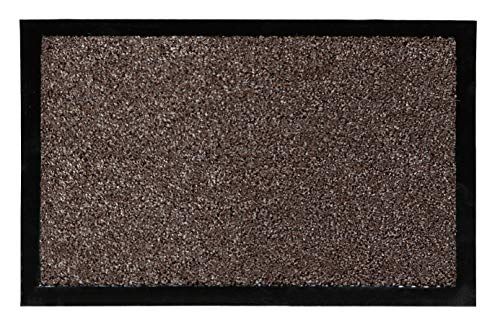 Carpido Deurmat - 60 x 80 cm - Bruin - Sneldrogend - Antislip - Binnen