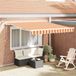 Maison Exclusive - Parasol électrique avec éclairage LED et capteur, 3,5 x 2,5 mètres