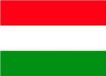 Bellatio Decorations Vlag van Hongarije stickers - 10x - 7 x 10 cm