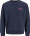 JACK & JONES PLUS - JJRUSH SWEAT CREW NECK PLS Heren Trui