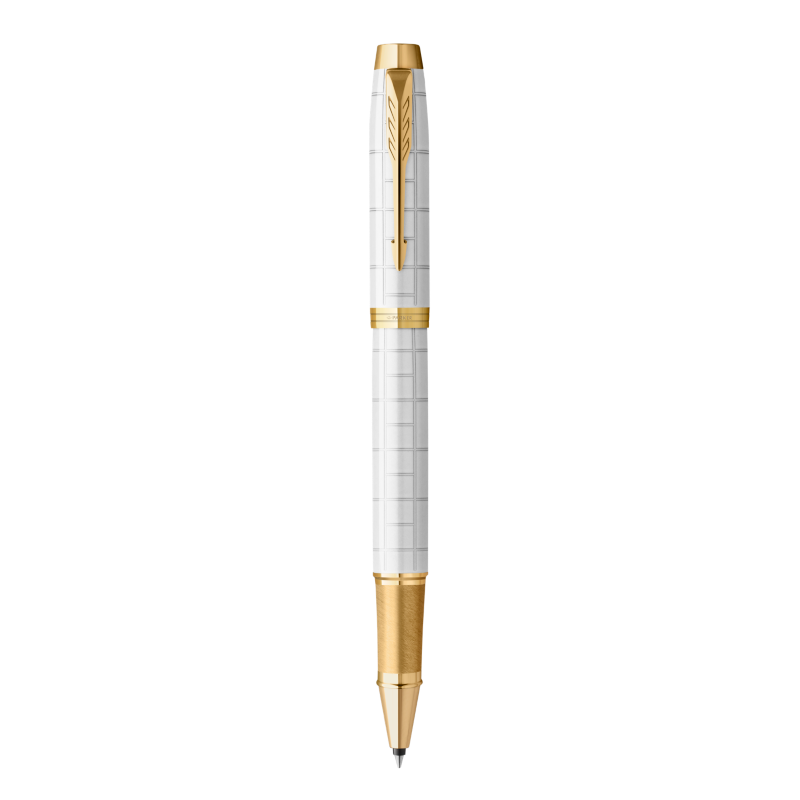 Parker IM Premium Rollerball Pen - 2143646 - Wit, Goud