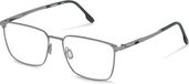 Rodenstock R7153 Vierkant Metaal Brilmontuur voor Mannen - Grijs/Groen