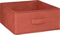 5Five Opbergmand/kastmand - 14 liter - bordeaux rood - 31 x 31 x 15 cm