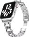 Strap-it luxe stalen horlogeband - zilver - Chain schakel bandje voor Apple Watch 38/40/41/42mm