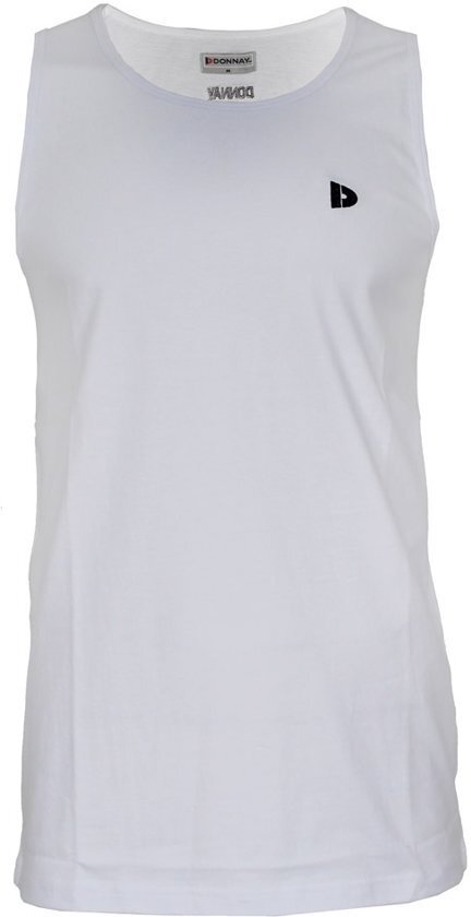 Donnay Muscle shirt - Tanktop - Sportshirt - Heren - Maat XXXL - Wit