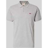 Levi's New Housemark Korte Mouw Poloshirt Grijs M Man