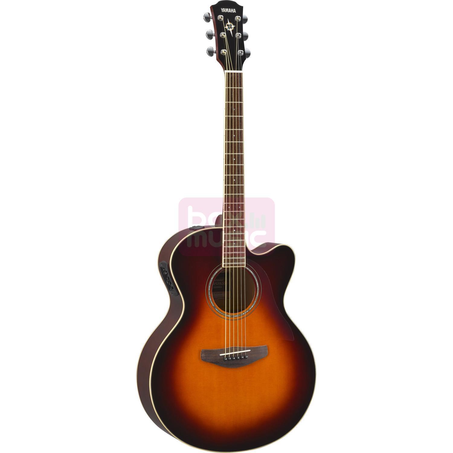 Yamaha CPX 600 Old Violin Sunburst elektrisch akoestische gitaar