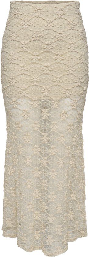 ONLY Gebloemde Maxi Rok Groen