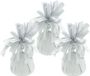 Haza Ballon gewichtjes - 3x - wit - 170 gram