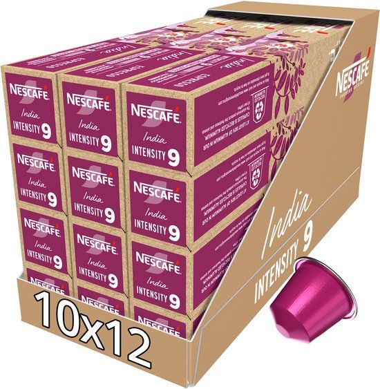 Nescafé Farmers Origins India Espresso Nespresso Capsules - 120 Cups