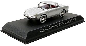 Norev Norev- Alpine Renault A 108 Coupe 1961 miniatuurvoertuig, zilver, schaal 1:43