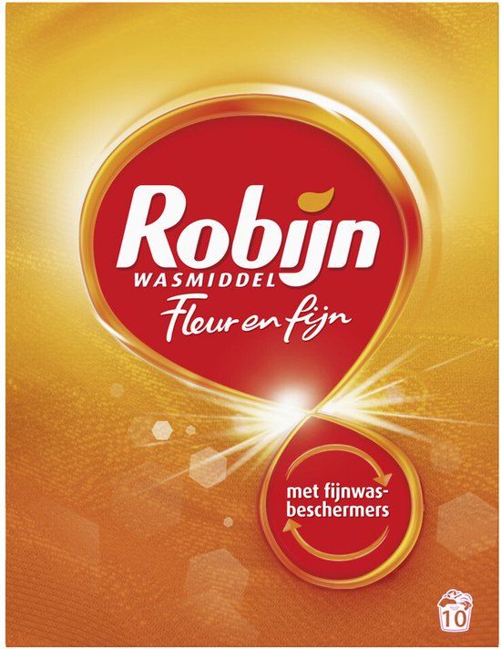 Robijn Waspoeder Fleur & Fijn 10 Wasbeurten 550 gr