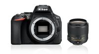 Nikon D5600 + AF-S DX 35mm f/1.8 SLR Camera Kit Zwart