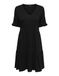 ONLY Onlbloom Life S/S V-hals Frill Dress Jrs