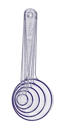 Gastromax 5-Stuks Maatlepel Set, Transparant