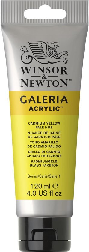 Winsor & Newton Galeria Acryl 120ml Cadmium Yellow Pale Hue