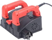 Merkloos / Sans marque Elektrische Wandschaaf - Betonslijper Betonfrees - Muren Egaliseren - Minder Stof Afzuiging - 16 cm Freesbreedte - Zwart Rood