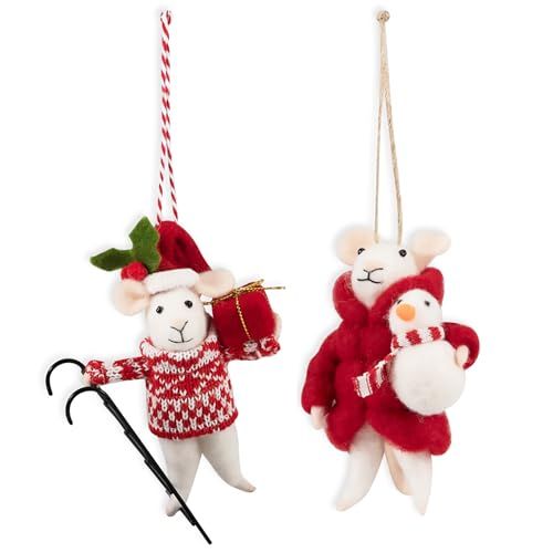 Trimits Feestelijk Muis Naaldvilten DIY Craft Kit