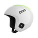 POC Unisex Jeugd Skull Dura Jr Helm, Hydrogen White/Fluorescent Yellow/Green, M-L (55-58 cm) EU