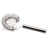 Piazza 475601 Stalen Cocktail Strainer met Holle Handgreep, 1 Pack