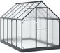 vidaXL Tuinkas Aluminium Anthraciet 185 x 303,5 x 207 cm