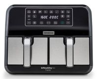 Kenwood HFM20.000MB friteuse Double 8 l Sur pied 1700 W Friteuse à air chaud Noir