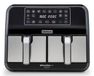 Kenwood HFM20.000MB friteuse Double 8 l Sur pied 1700 W Friteuse à air chaud Noir