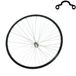 Falkx Voorwiel 28 inch Aluminium Velg Zwart Stadsfiets