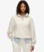 Superdry Dames sweat-shirt à demi-fermeture éclair Studios Half