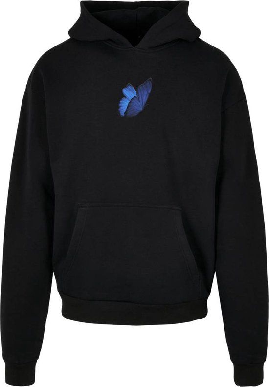 Mister Tee Le Papillon Heavy Oversize Hoodie - Zwart - Unisex - S