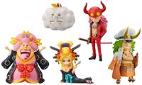 One Piece WCF Mini Figures 7 cm Wanokuni Onigashima 1 Display (12)