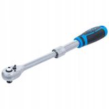 BGS technic BGS Verstelbare Telescoop Ratel 1/2" 305-445mm, 72 Tanden, Cr-V Staal
