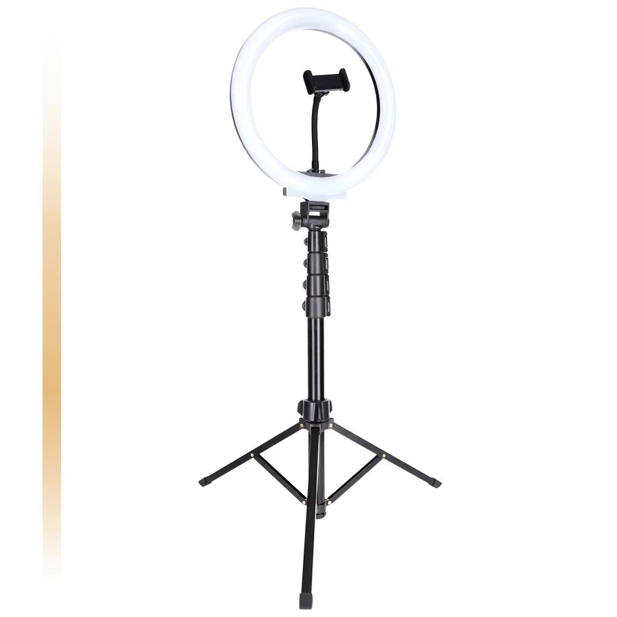 Rollei LUMIS Comfort Bi-Color LED Ring Light with Stand and Remote