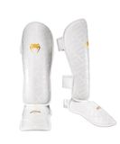 Venum Contender 1.5 XT 3D Scheenbeschermers – Wit/Goud – Kickboksen & Muay Thai - M