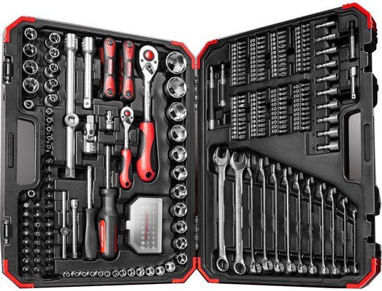 RED Combi-Dopsleutelset - 232-Delig