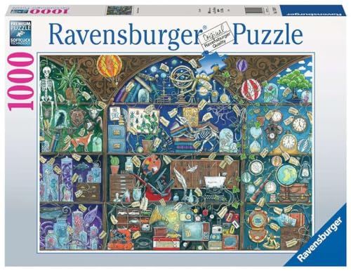 Ravensburger Puzzle 17597 - Das Kuriositätenkabinett - 1000 Teile Puzzle für Erwachsene ab 14 Jahren