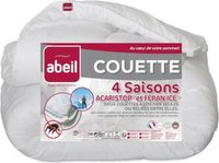 Merkloos / Sans marque Abeil Dekbed 4 Seasons Anti-stofmijt 240 x 260 cm 300 g/m²