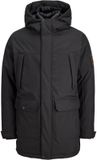 Jack & Jones Heren Jas winter Finn Softshell Parka Zwart Maat XXL