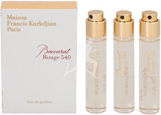 Maison Francis Kurkdjian Baccarat Rouge 540 Eau de Parfum - navulling set van 3