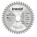 Trend Laminaat- en HPL-cirkelzaagblad, diameter 140 mm, 20 mm boring, 42 tanden, 1,8 mm snijvoeg, +4° haak, TCT, superfijn oppervlak, CSB/PT14042