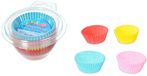 Bakvormpjes doos 100 stuks kleur 9,5 cm 609007