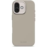 Decoded Silicone Backcover MagSafe voor de Apple iPhone 17 - Soft Taupe