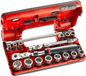 Facom 3/8" Dopsleutelset JXL.DBOX1 - 72 Tands Ratel